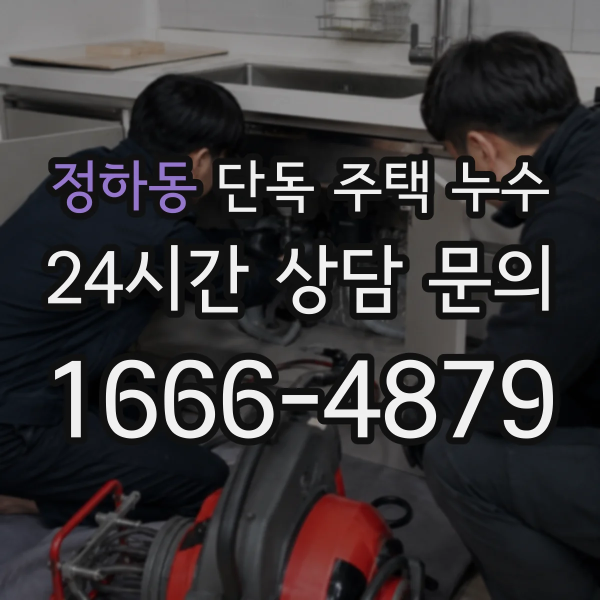 정하동 단독 주택 누수