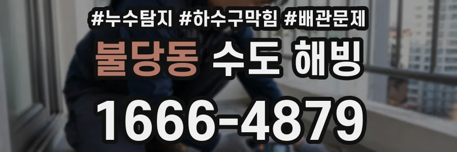 불당동 수도 해빙