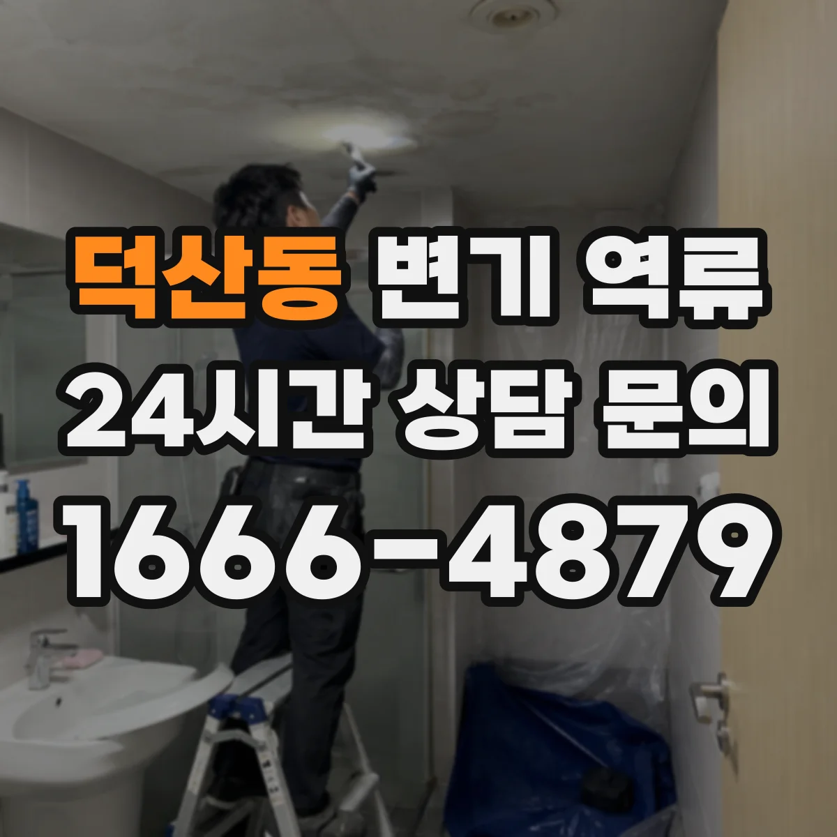 덕산동 변기 역류