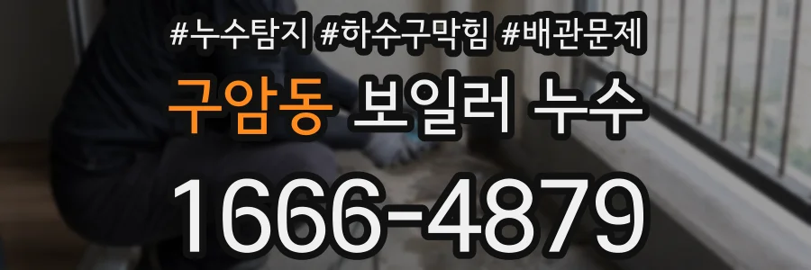 구암동 보일러 누수