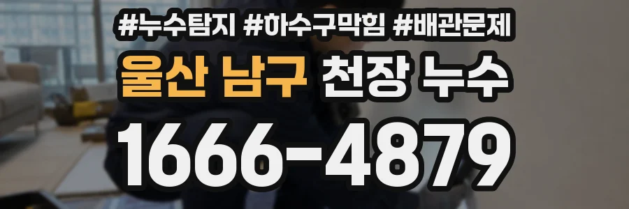 울산 남구 천장 누수