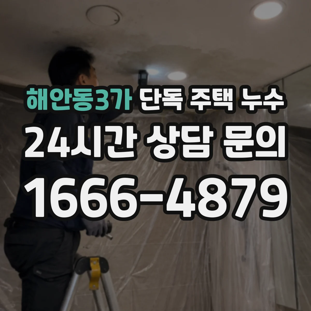 해안동3가 단독 주택 누수