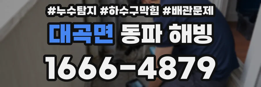대곡면 동파 해빙