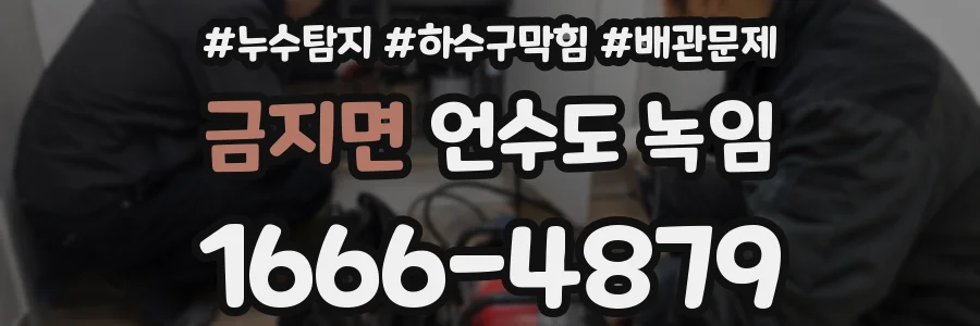 금지면 언수도 녹임