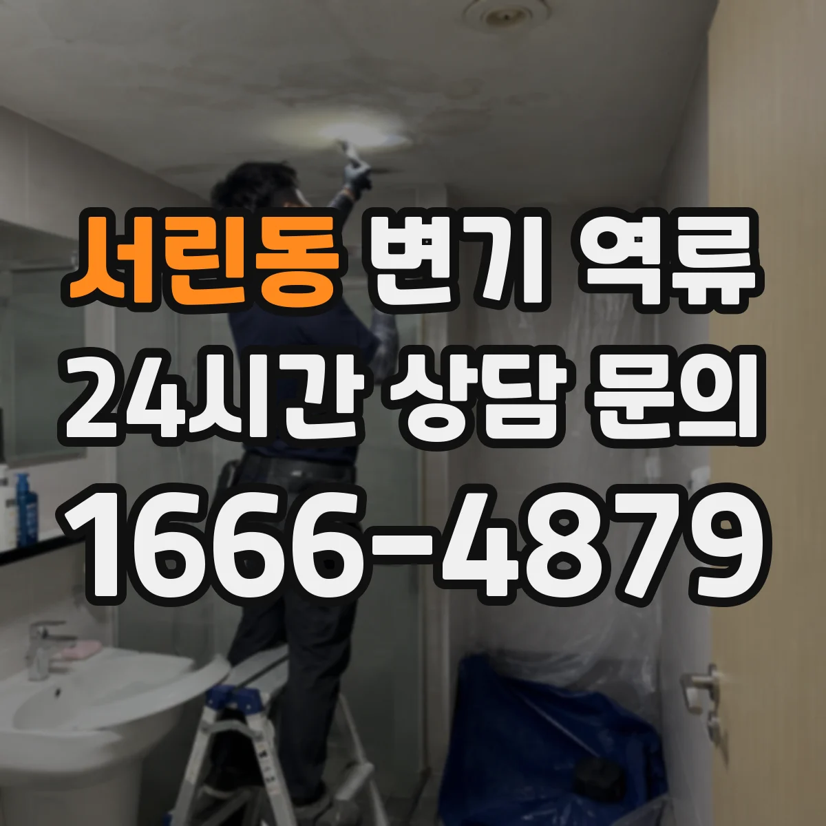 서린동 변기 역류