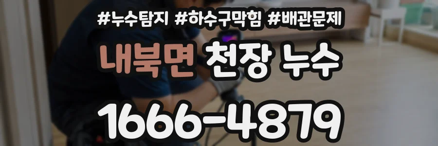 내북면 천장 누수