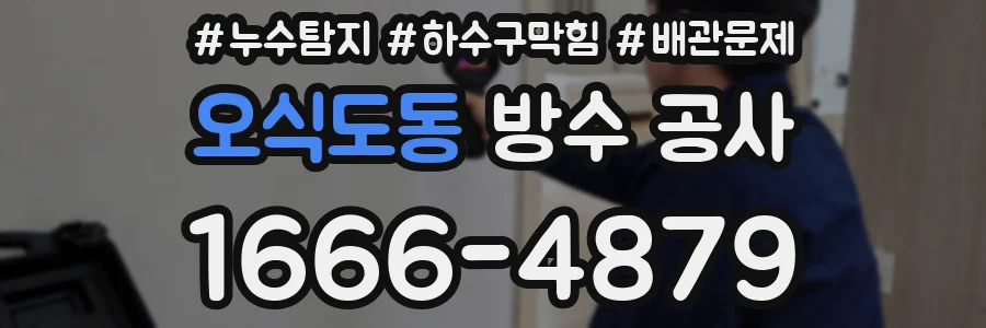 오식도동 방수 공사