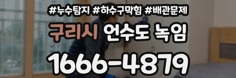 구리시 언수도 녹임