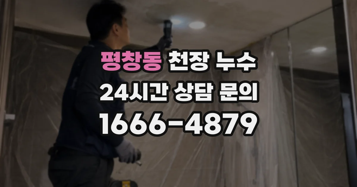 평창동 천장 누수