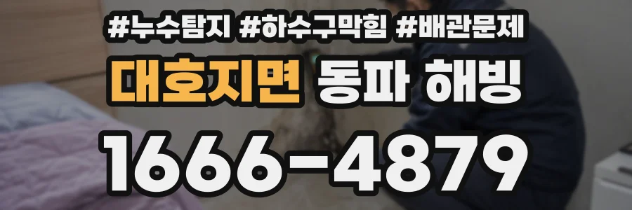 대호지면 동파 해빙