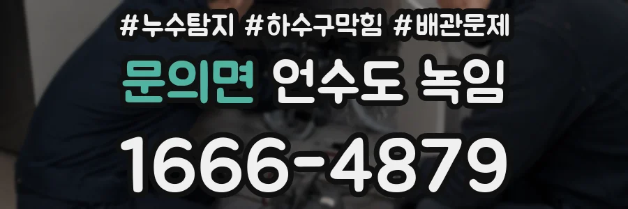 문의면 언수도 녹임