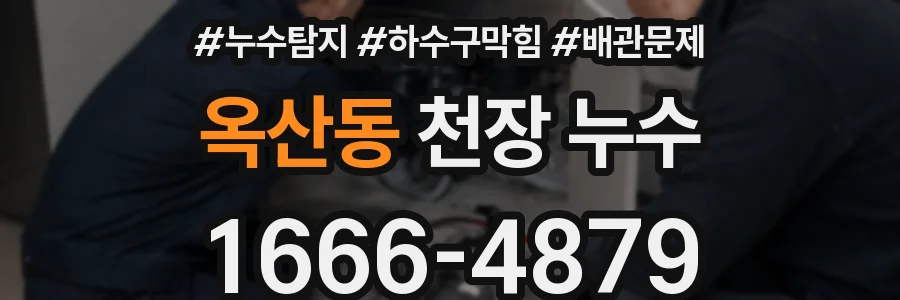 옥산동 천장 누수