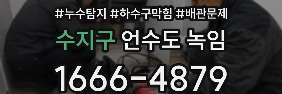 수지구 언수도 녹임