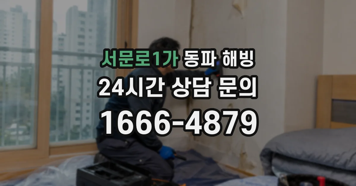 서문로1가 동파 해빙