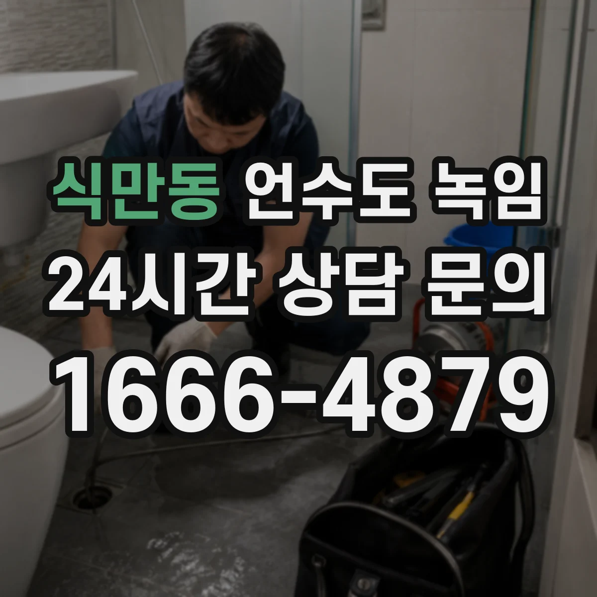 식만동 언수도 녹임