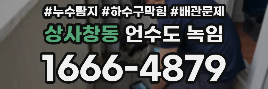 상사창동 언수도 녹임