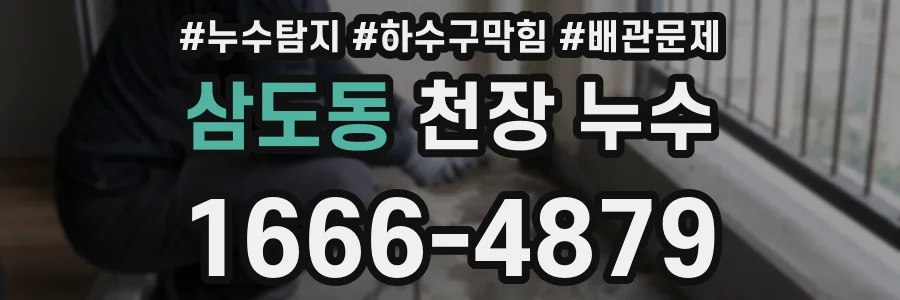 삼도동 천장 누수