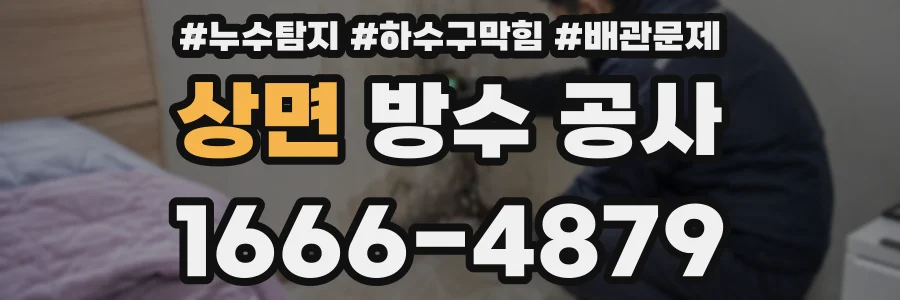 상면 방수 공사