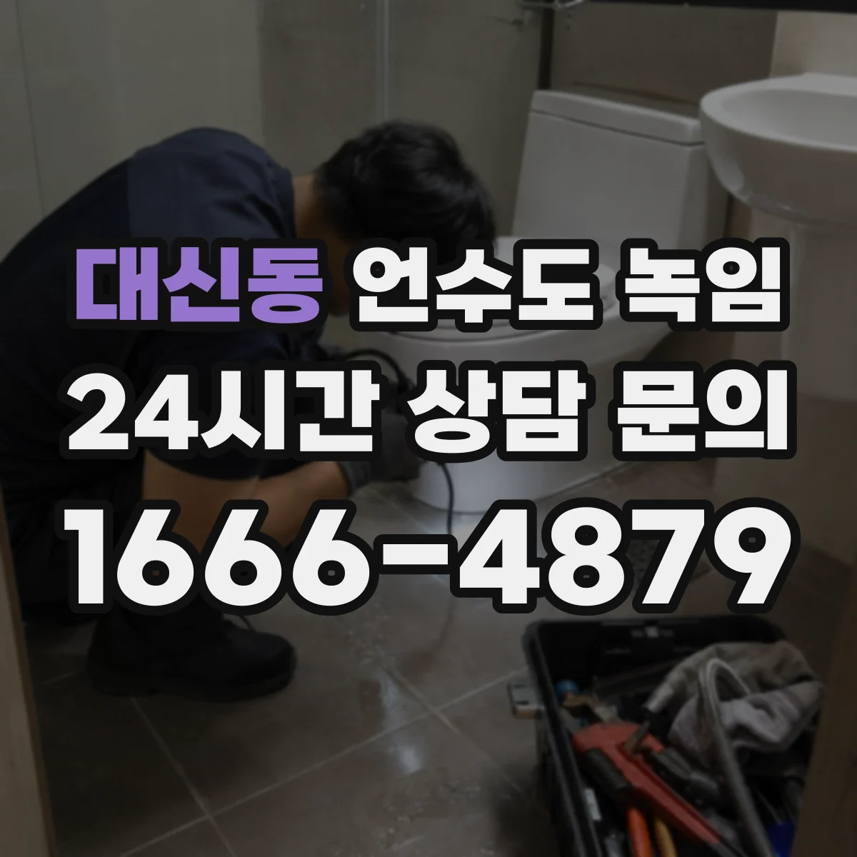 대신동 언수도 녹임