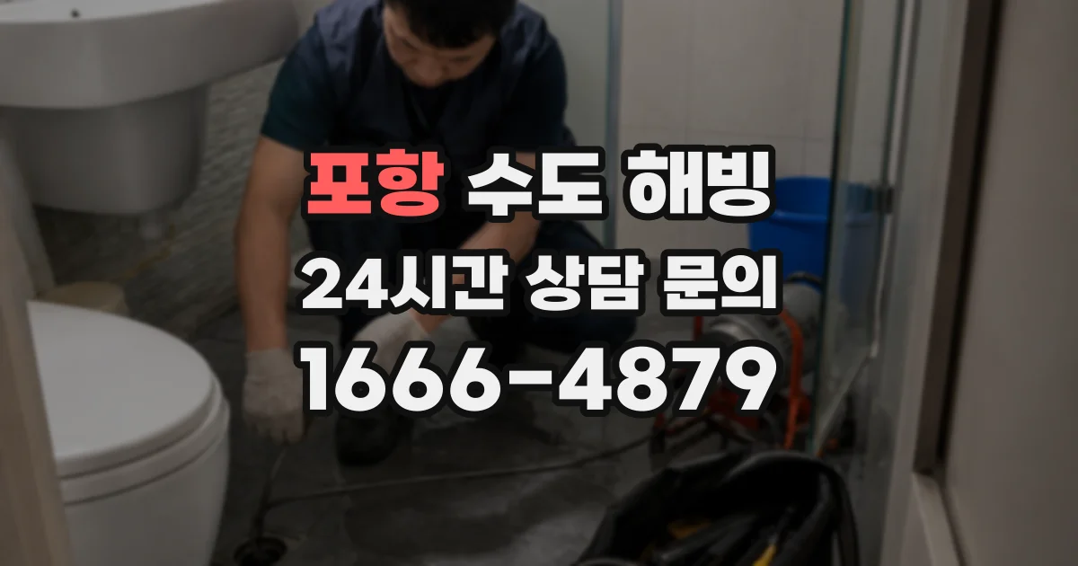 포항 수도 해빙