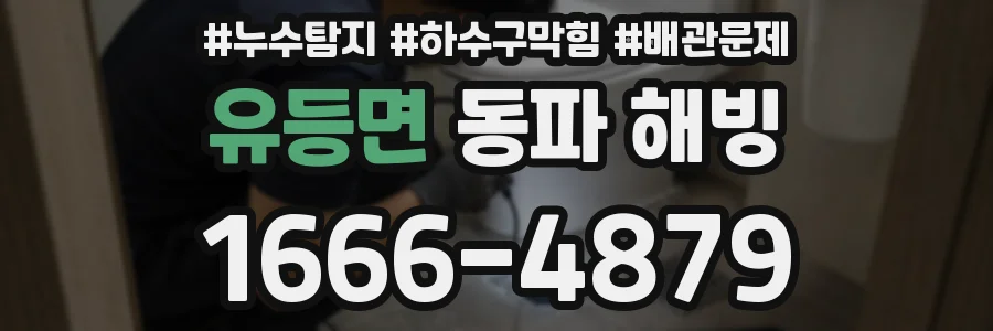 유등면 동파 해빙