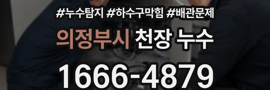 의정부시 천장 누수