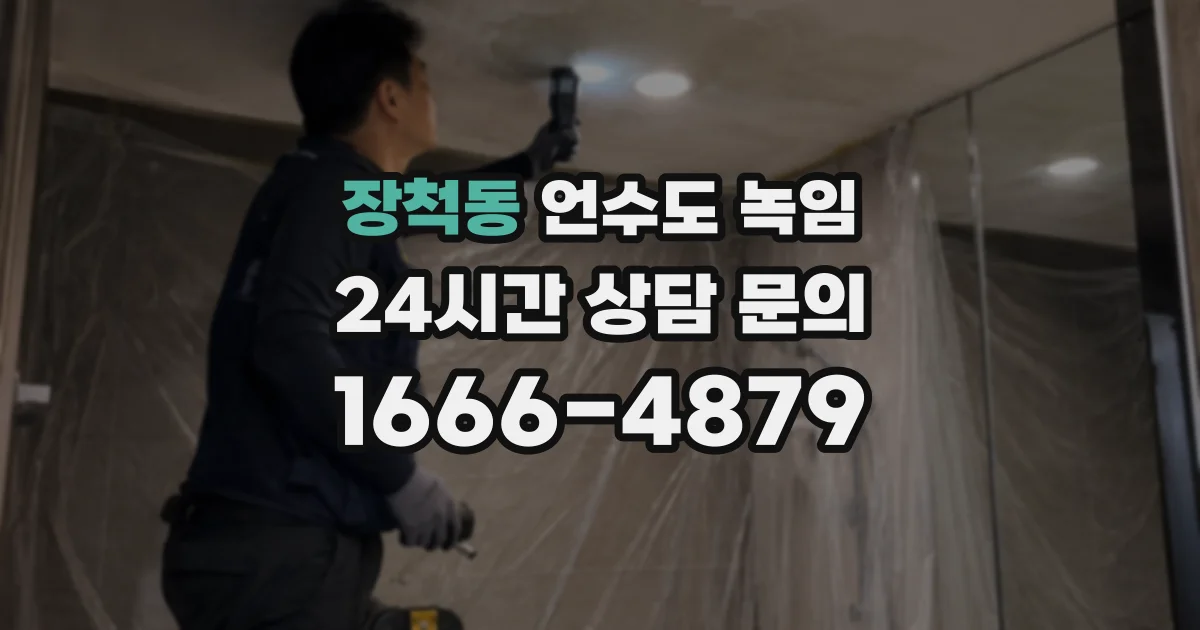장척동 언수도 녹임