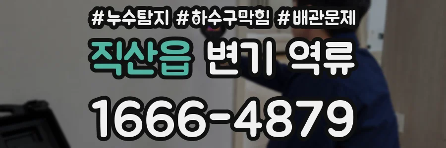 직산읍 변기 역류