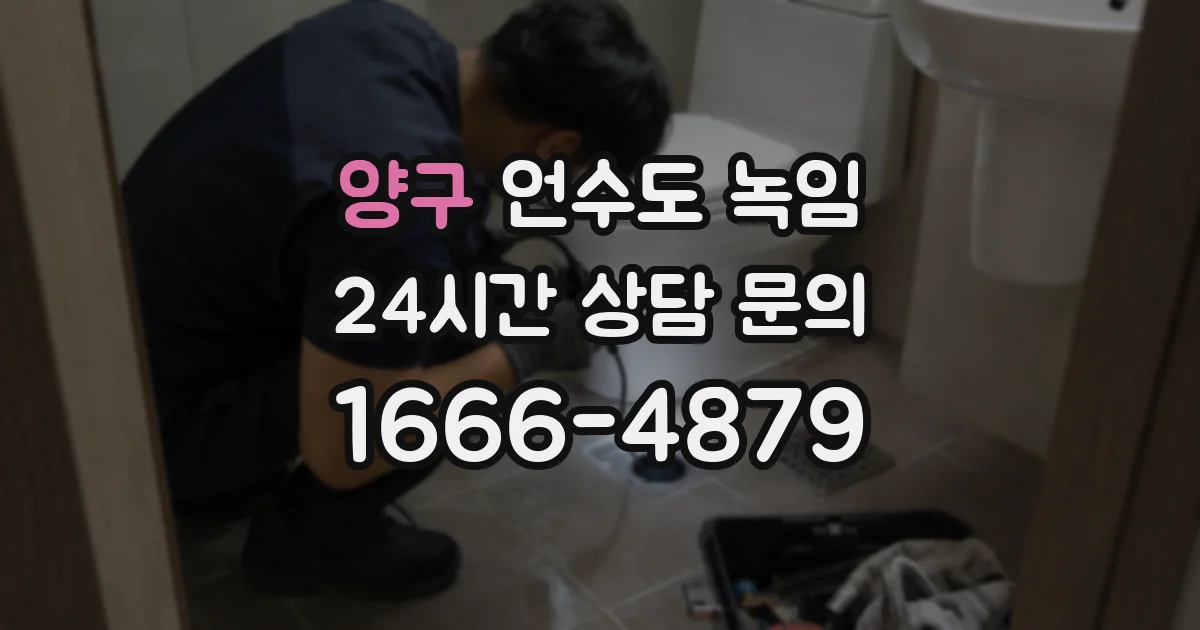 양구 언수도 녹임