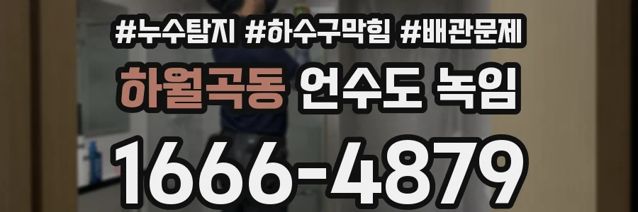 하월곡동 언수도 녹임