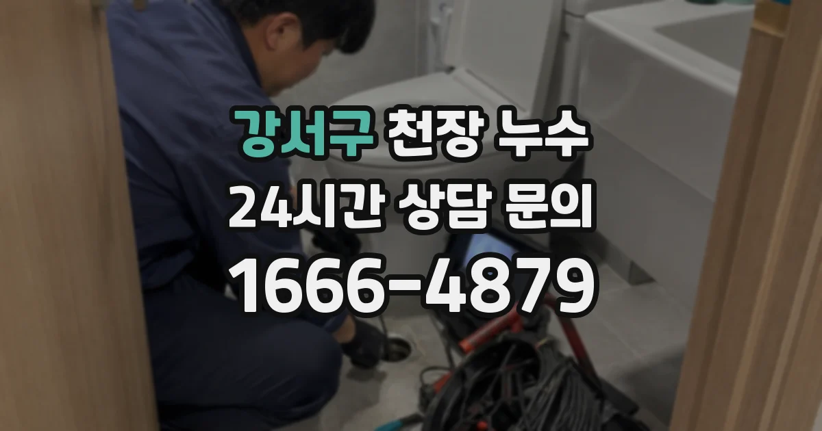 강서구 천장 누수