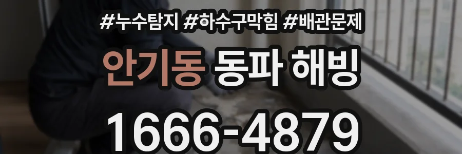 안기동 동파 해빙