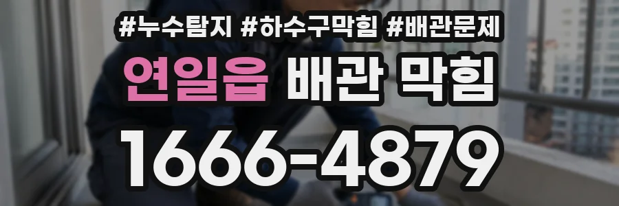 연일읍 배관 막힘