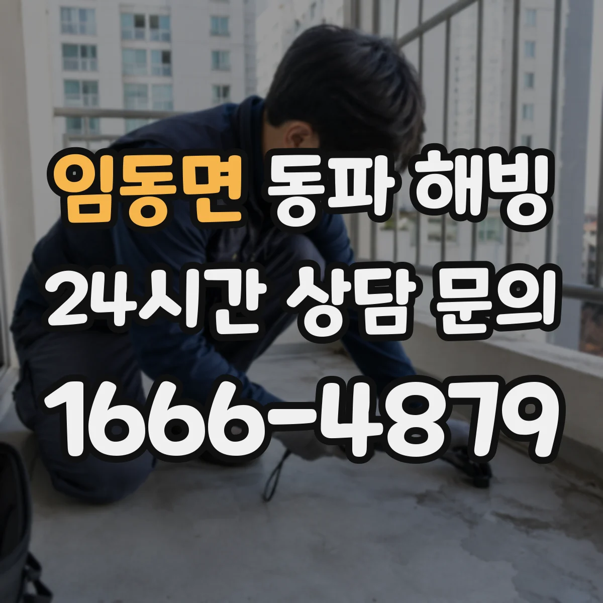 임동면 동파 해빙