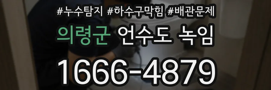 의령군 언수도 녹임