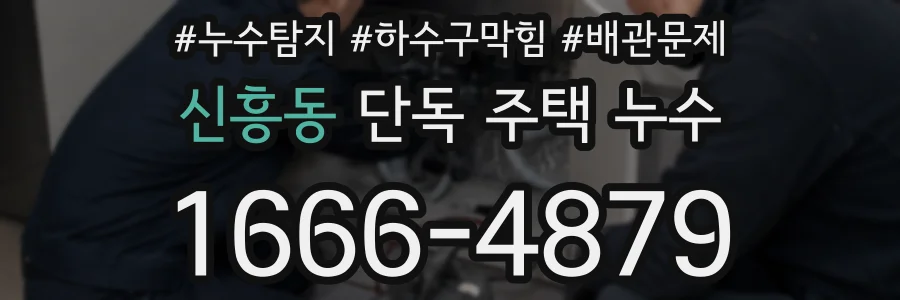 신흥동 단독 주택 누수
