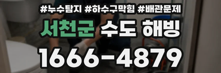 서천군 수도 해빙