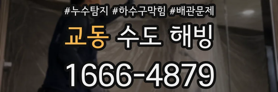 교동 수도 해빙