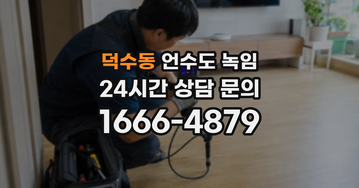 덕수동 언수도 녹임