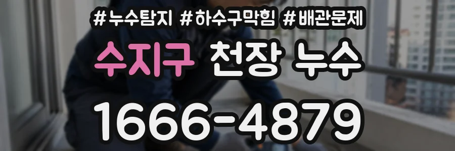 수지구 천장 누수