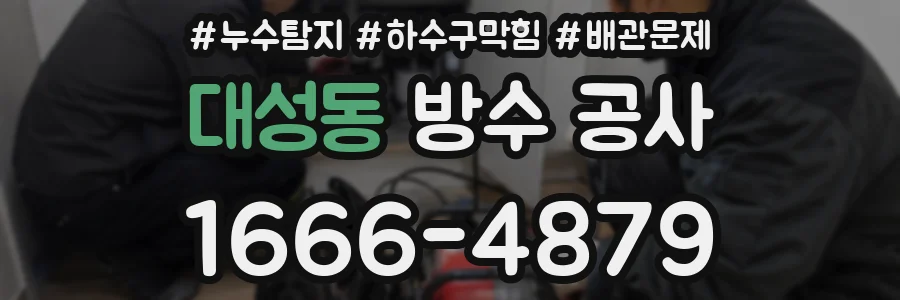 대성동 방수 공사
