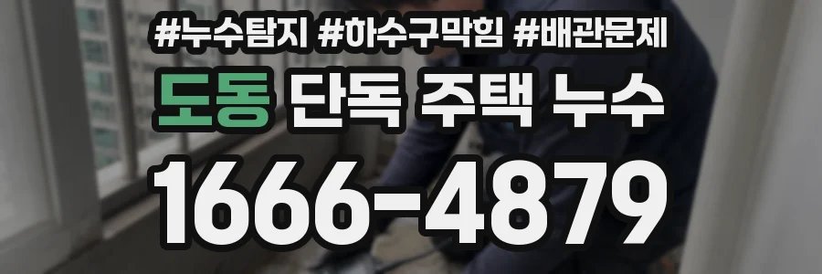 도동 단독 주택 누수