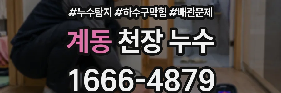 계동 천장 누수