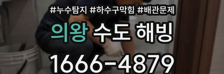 의왕 수도 해빙