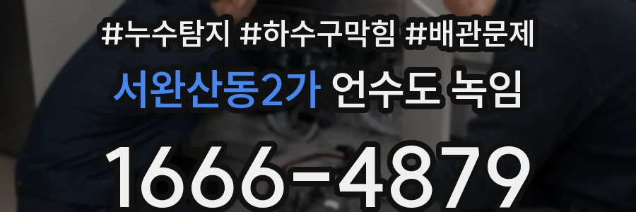 서완산동2가 언수도 녹임