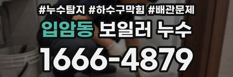 입암동 보일러 누수