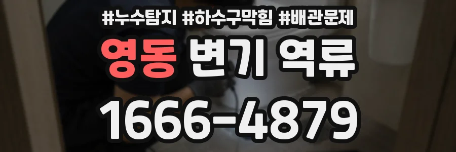 영동 변기 역류