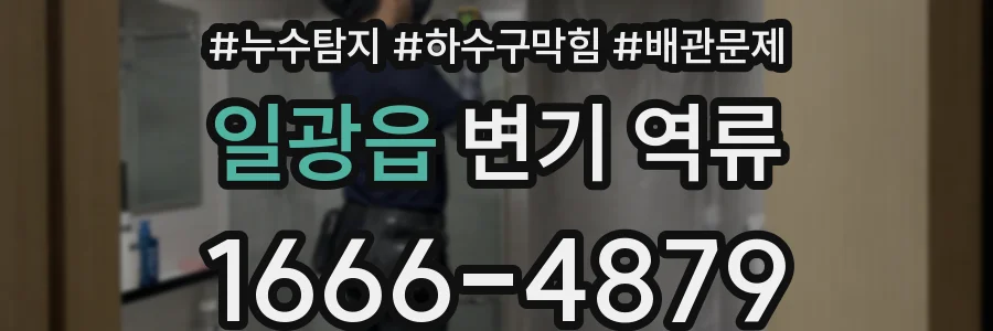 일광읍 변기 역류