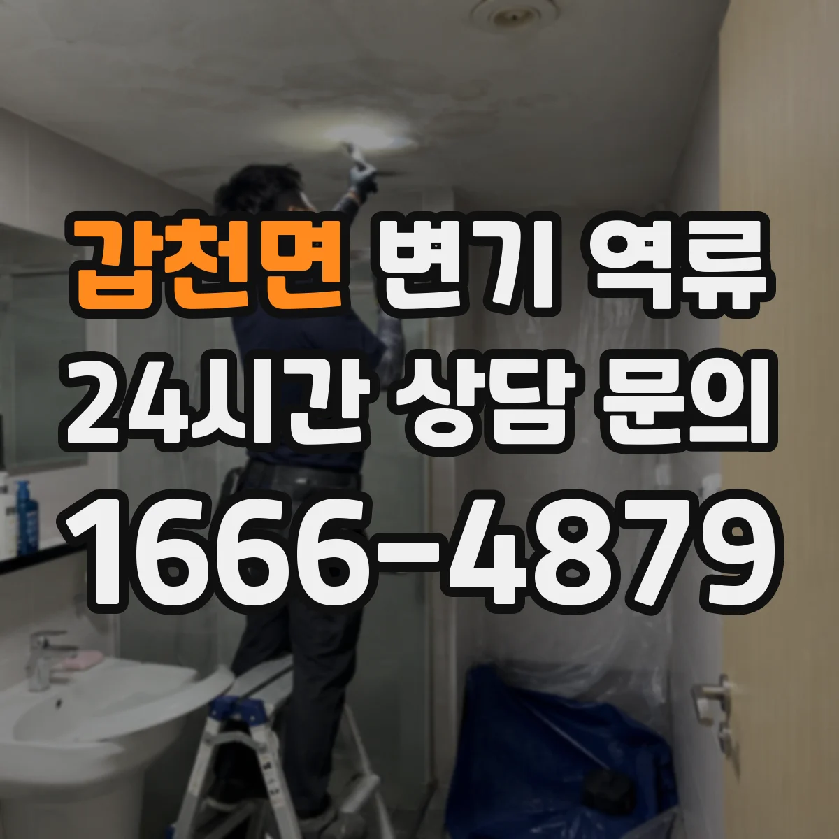 갑천면 변기 역류