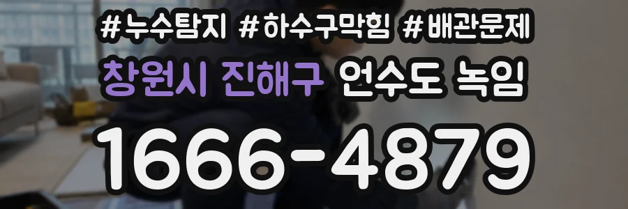 창원시 진해구 언수도 녹임